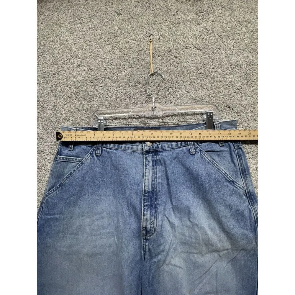 Levis Silver Tab Carpenter‎ Jeans Mens Size 38x32 Blue Denim 90's Vintage